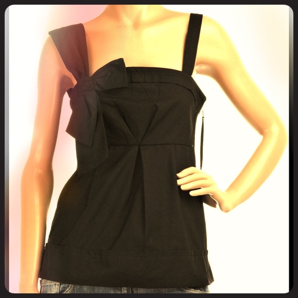 🎀NWOT Marc Jacobs Fiona Cotton-faille Top - Picture 1 of 2